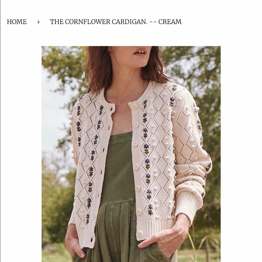 ISO the Great cornflower cardigan 0